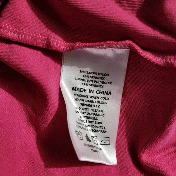 FootJoy Women's Vibrant Pink Athletic Skort Size Large - Picture 6 of 6